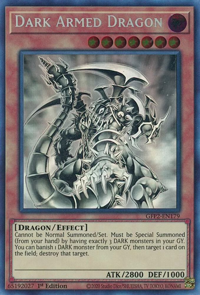Dark Armed Dragon (Ghost Rare) (1st Edition) card image