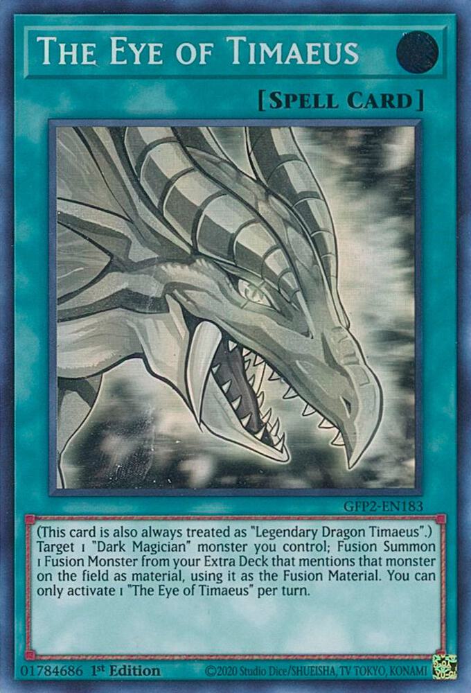 The Eye of Timaeus (Ghost Rare) (1st Edition) card image