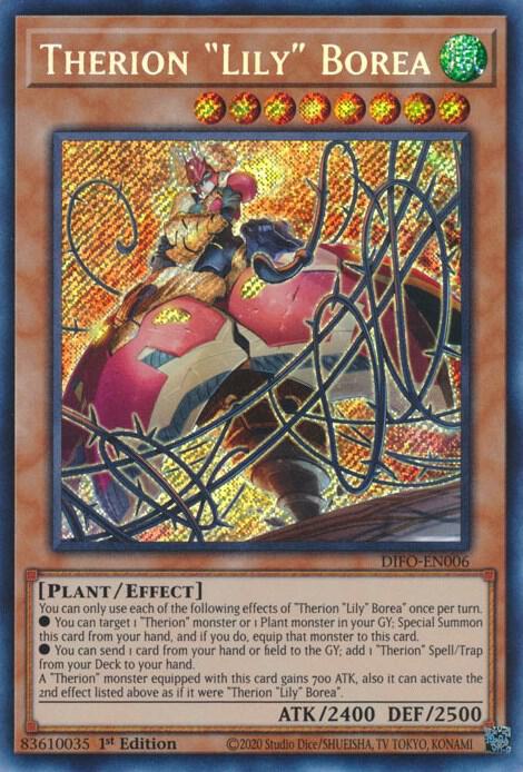 Therion "Lily" Borea (1st Edition) card image