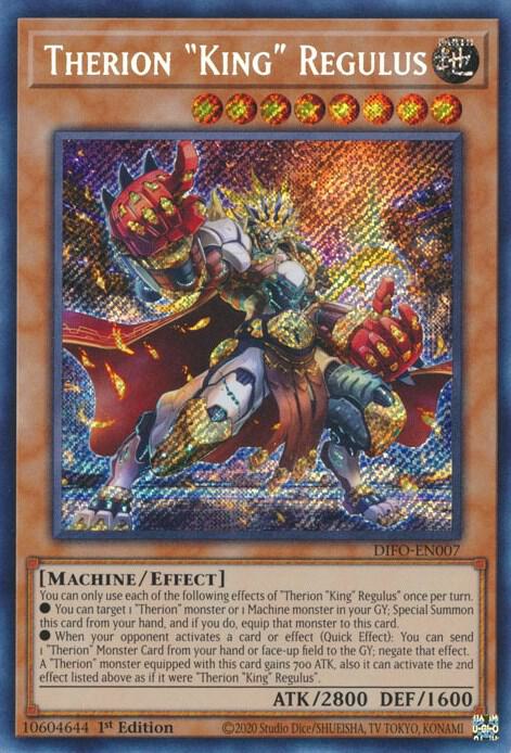 Therion "King" Regulus (1st Edition) card image