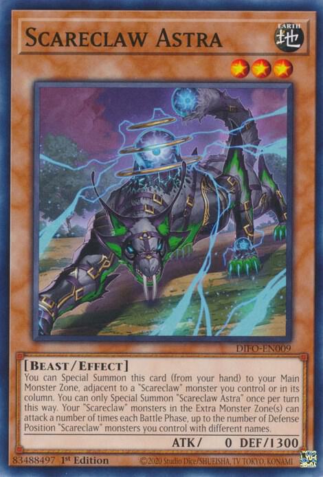 Scareclaw Astra (1st Edition) card image