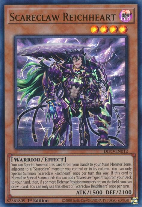 Scareclaw Reichheart (1st Edition) card image