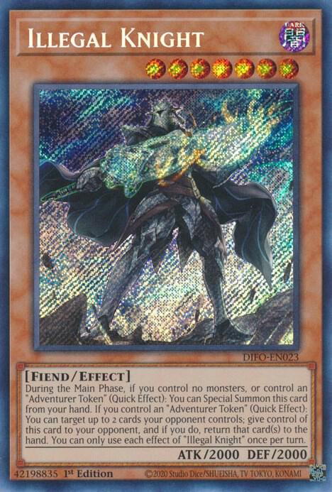 Illegal Knight (1st Edition) card image