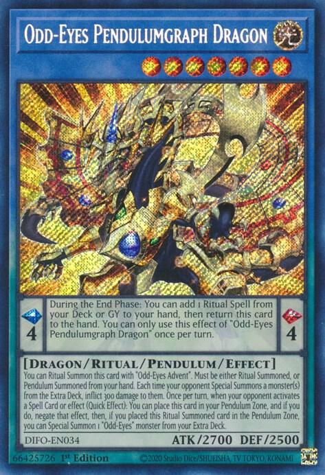 Odd-Eyes Pendulumgraph Dragon (1st Edition) card image