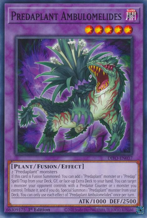 Predaplant Ambulomelides (1st Edition) card image