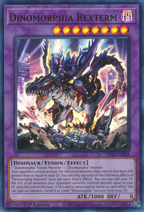 Dinomorphia Rexterm (1st Edition) card image