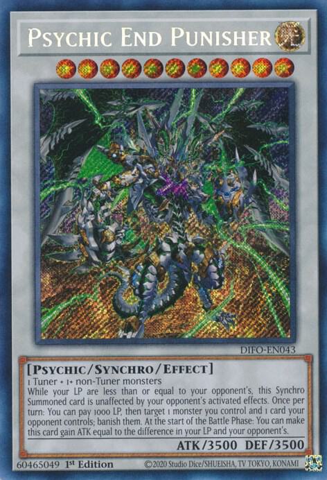 Psychic End Punisher (1st Edition) card image