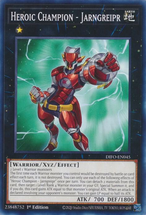 Heroic Champion - Jarngreipr (1st Edition) card image