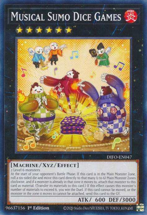 Musical Sumo Dice Games (1st Edition) card image