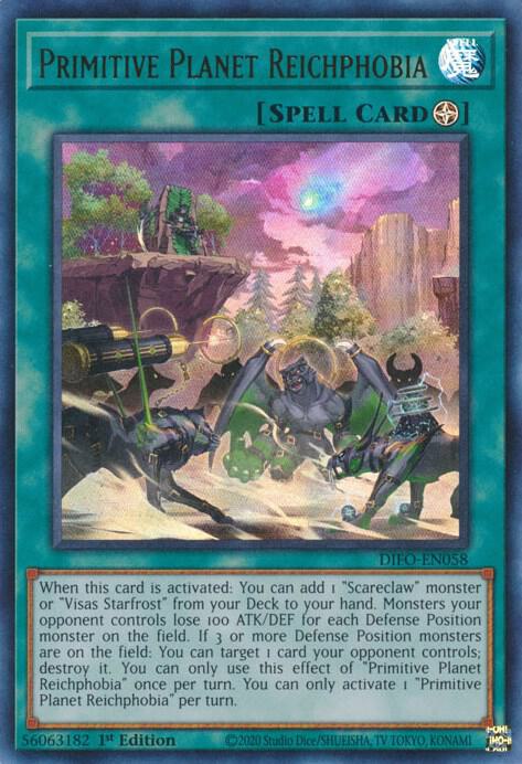 Primitive Planet Reichphobia (1st Edition) card image