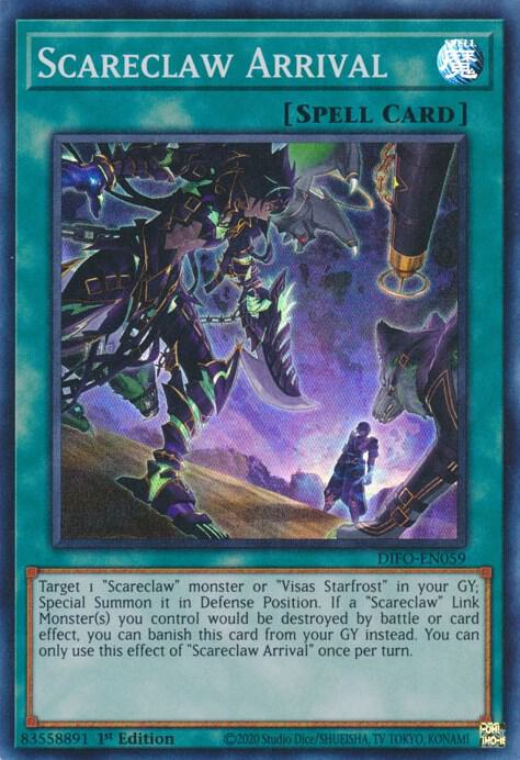 Scareclaw Arrival (1st Edition) card image