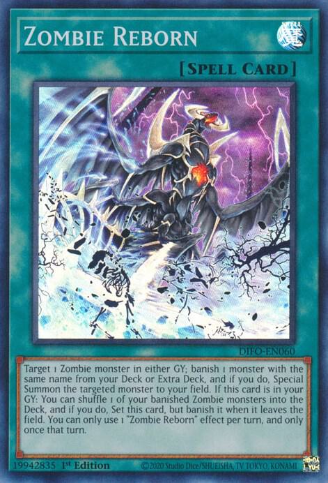 Zombie Reborn (1st Edition) card image