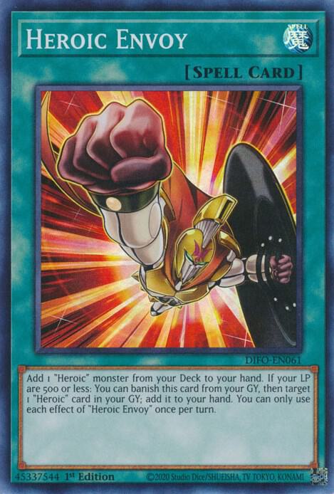Heroic Envoy (1st Edition) card image