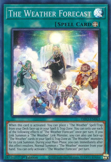 The Weather Forecast (1st Edition) card image