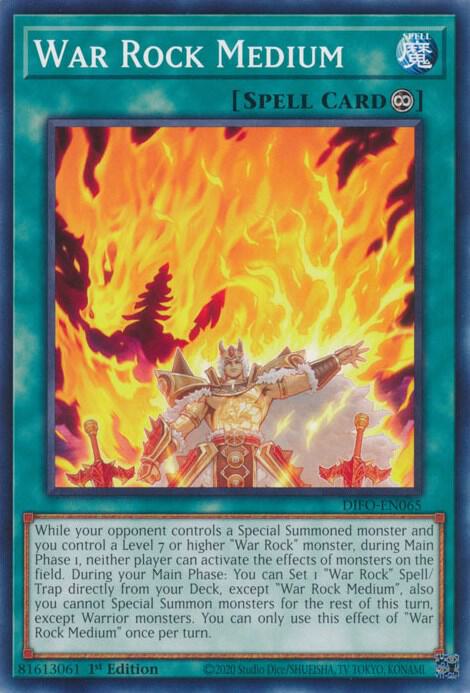 War Rock Medium (1st Edition) card image