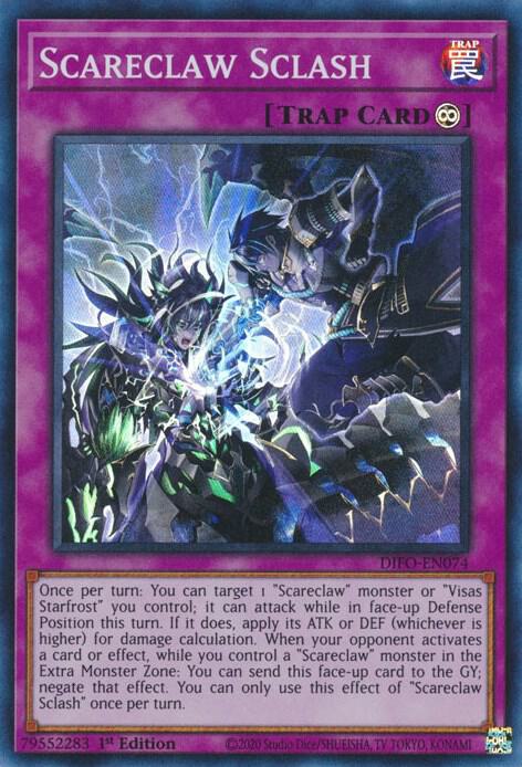 Scareclaw Sclash (1st Edition) card image