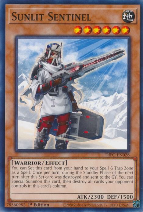 Sunlit Sentinel (1st Edition) card image