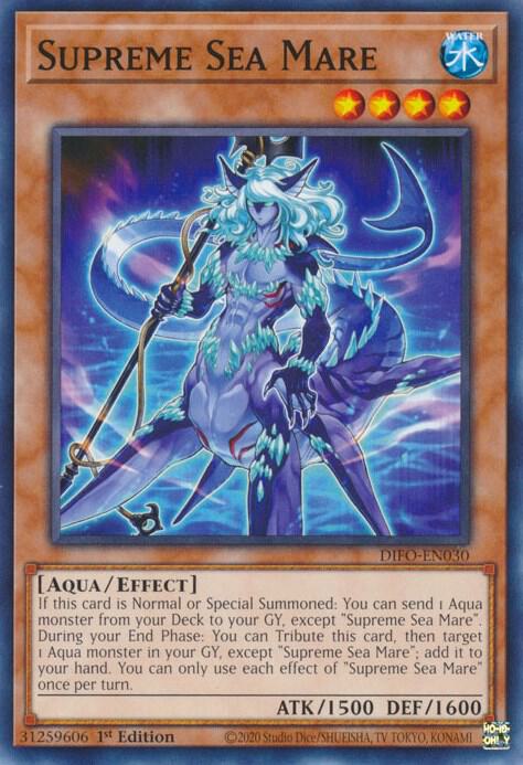 Supreme Sea Mare (1st Edition) card image