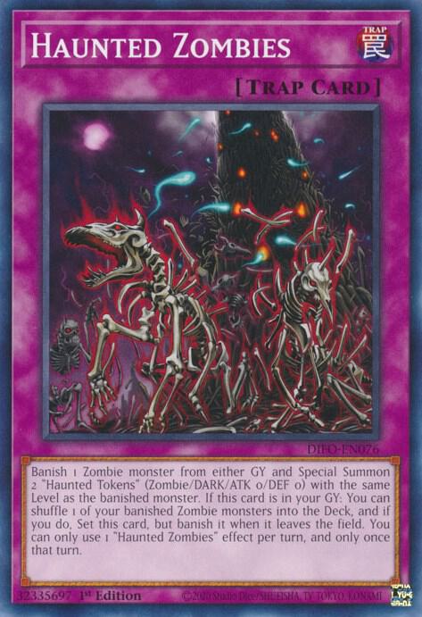 Haunted Zombies (1st Edition) card image