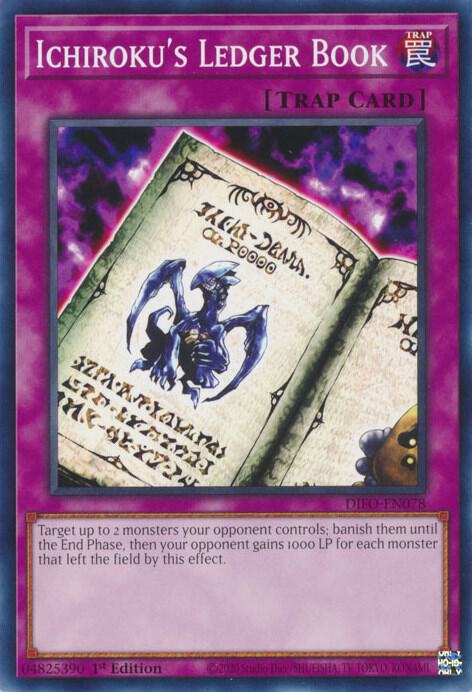 Ichiroku's Ledger Book (1st Edition) card image
