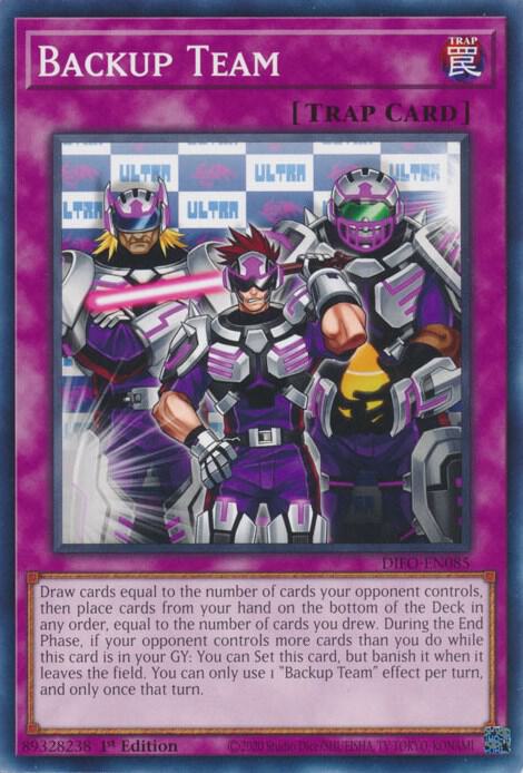 Backup Team (1st Edition) card image