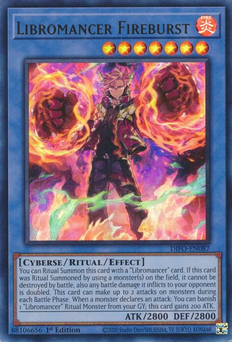 Libromancer Fireburst (1st Edition) card image