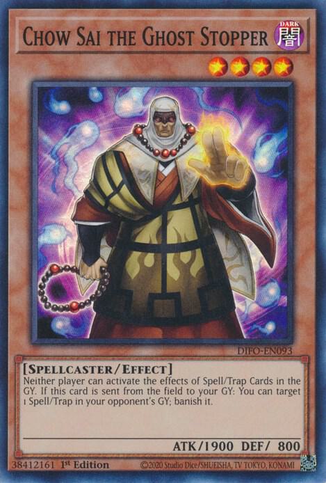 Chow Sai the Ghost Stopper (1st Edition) card image