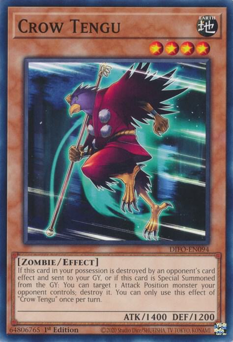 Crow Tengu (1st Edition) card image