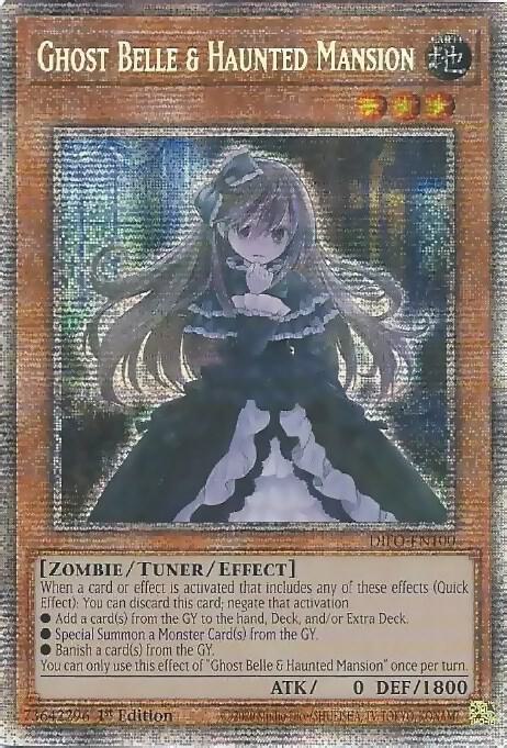 Ghost Belle & Haunted Mansion (Starlight Rare) (1st Edition) card image