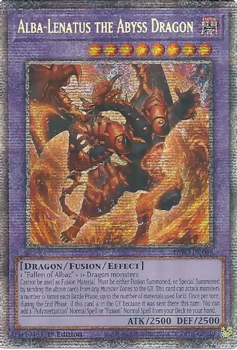 Alba-Lenatus the Abyss Dragon (Starlight Rare) card image