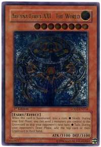 Arcana Force XXI - The World (UTR) card image