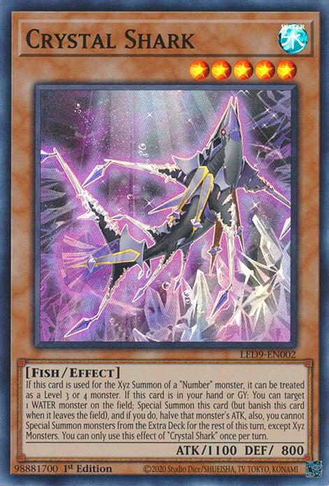 Crystal Shark (1st Edition) card image