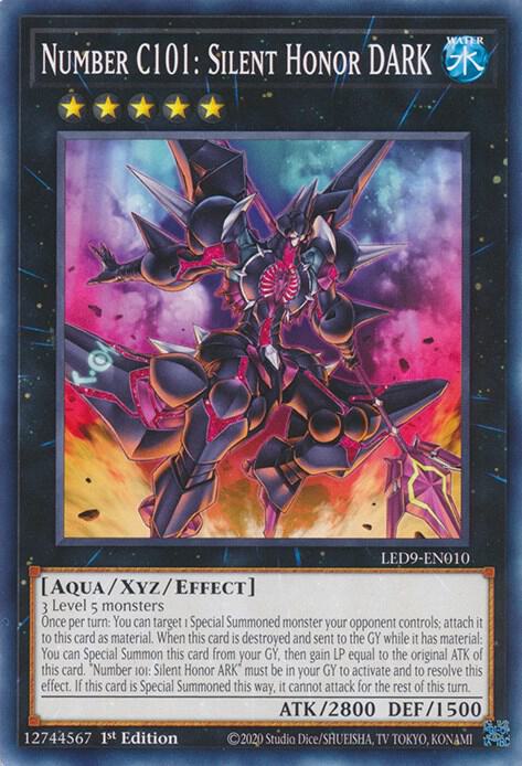 Number C101: Silent Honor DARK (1st Edition) card image