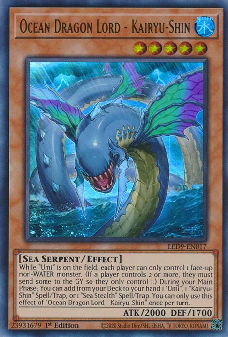 Ocean Dragon Lord - Kairyu-Shin (1st Edition) card image