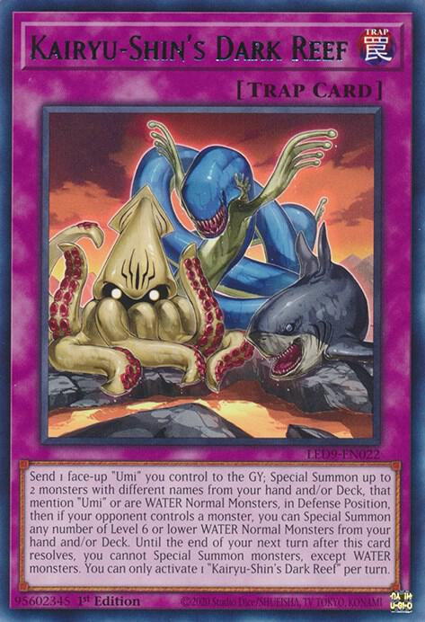 Kairyu-Shin's Dark Reef (1st Edition) card image