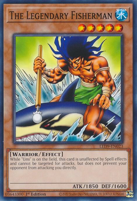 The Legendary Fisherman (1st Edition) card image