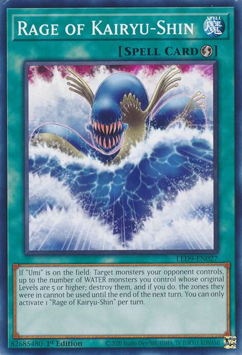 Rage of Kairyu-Shin (1st Edition) card image