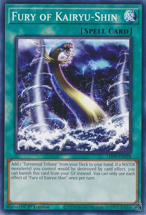 Fury of Kairyu-Shin (1st Edition) card image