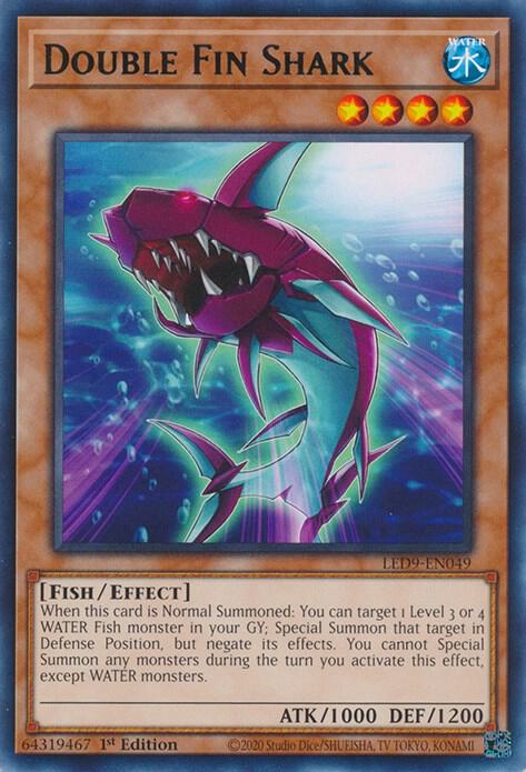 Double Fin Shark (1st Edition) card image