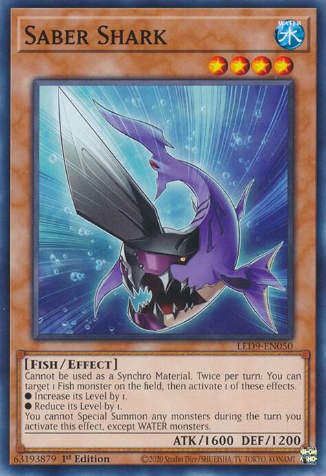 Saber Shark (1st Edition) card image