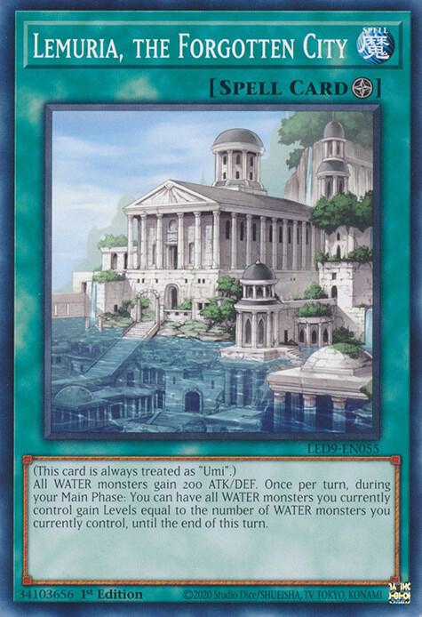 Lemuria, the Forgotten City (1st Edition) card image