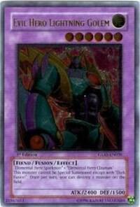 Evil Hero Lightning Golem (UTR) card image