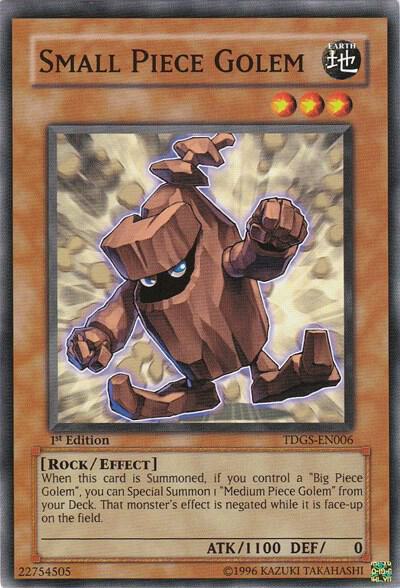 Small Piece Golem card image