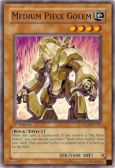 Medium Piece Golem card image