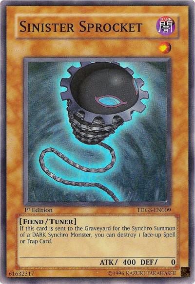 Sinister Sprocket card image