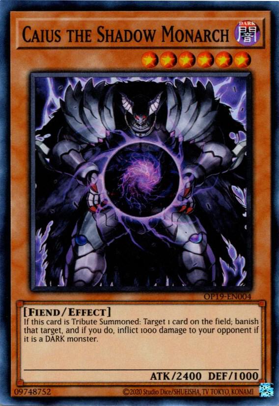 Caius the Shadow Monarch card image