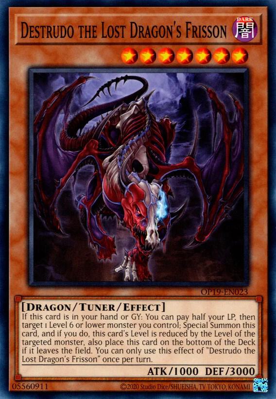 Destrudo the Lost Dragon's Frisson card image