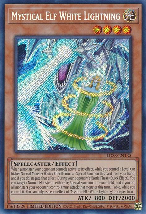 Mystical Elf White Lightning card image