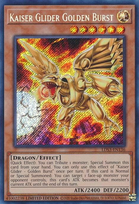 Kaiser Glider Golden Burst card image