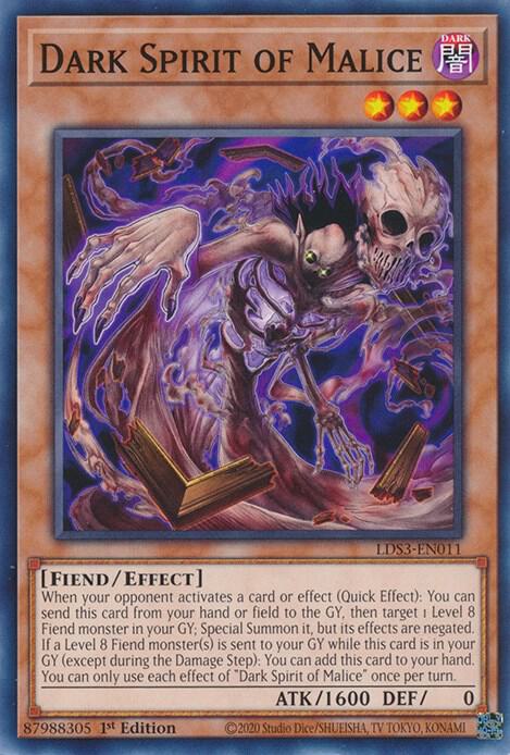 Dark Spirit of Malice card image